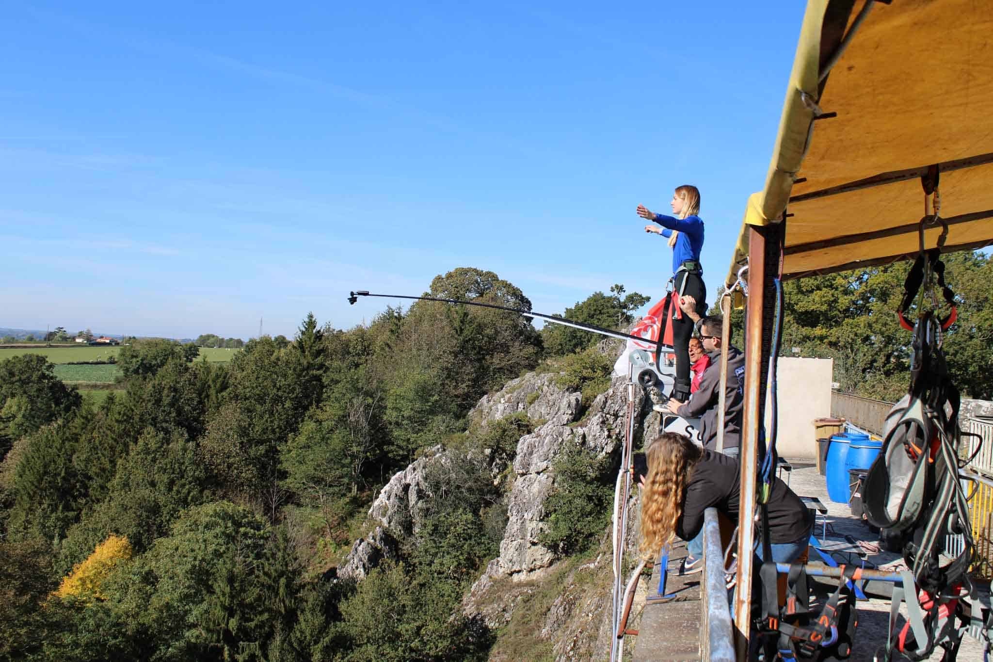 saut a lelastique tarn et garonne saut a lelastique viaduc de lisle jourdain