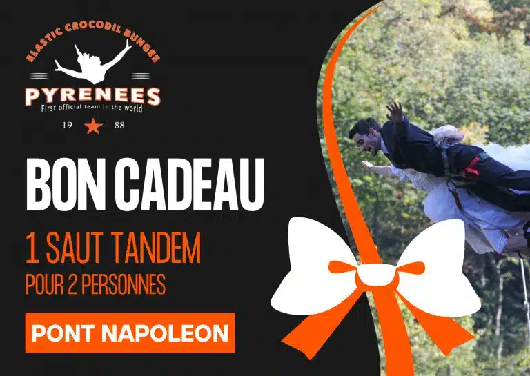 pont napoleon saut tandem bon cadeau
